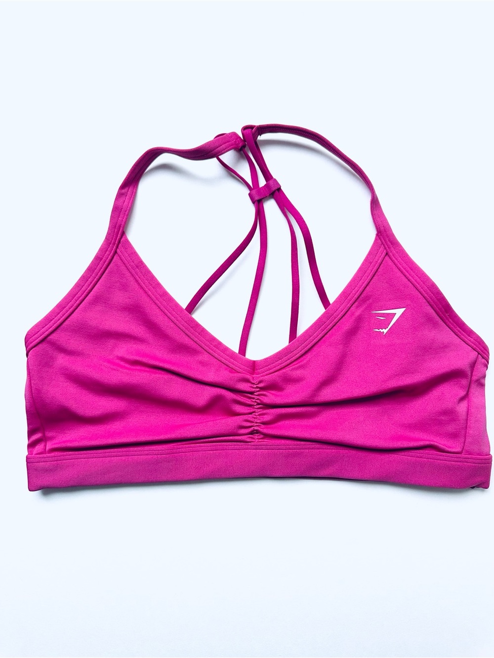 Gymshark S Ruched Strappy Sports Bra